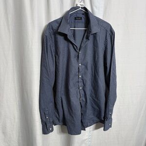 SAND Copenhagen Gingham Check Cotton Button-Down Shirt Scandinavian Style